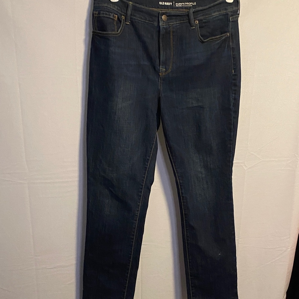 Old Navy Women's Deep Indigo Skinny Jeans